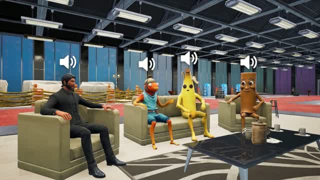 UEFN Creators Hangout 🔊 — Fortnite Creative map