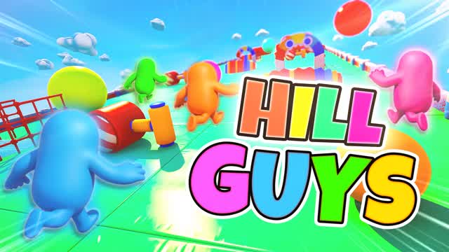 ⭐ HILL GUYS - Race in Fall Guys 🏁 — Fortnite Creative map