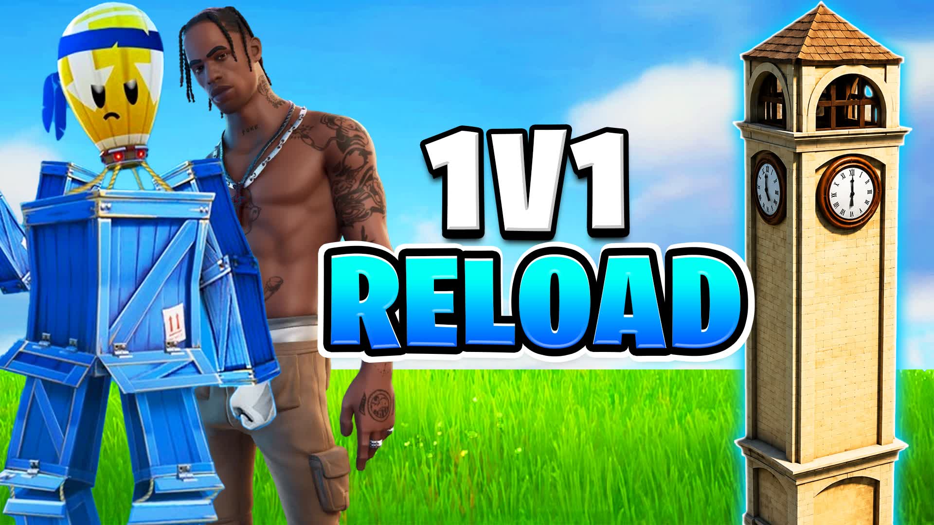 1V1 RELOAD SCRIMS — Fortnite Creative map