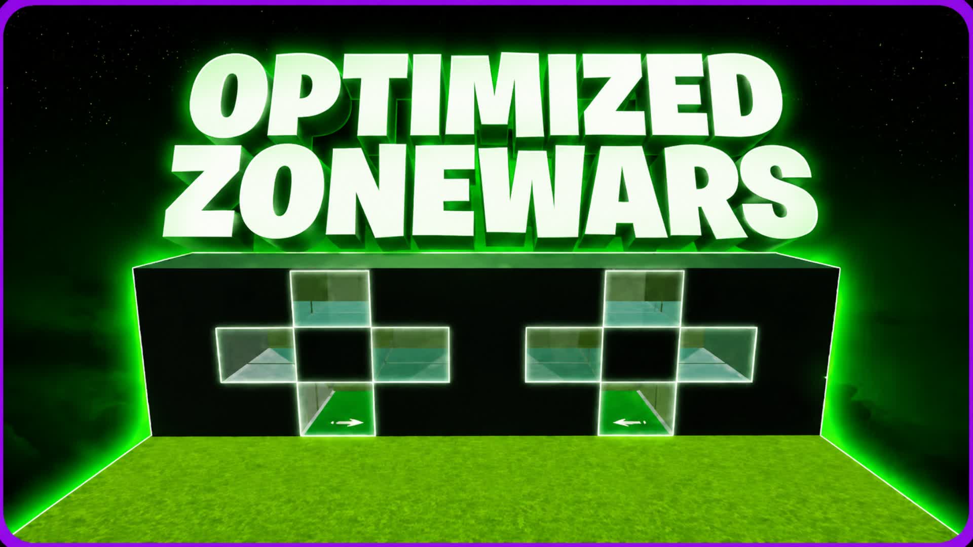 Optimized Zonewars (1v1-4v4) — Fortnite Creative map