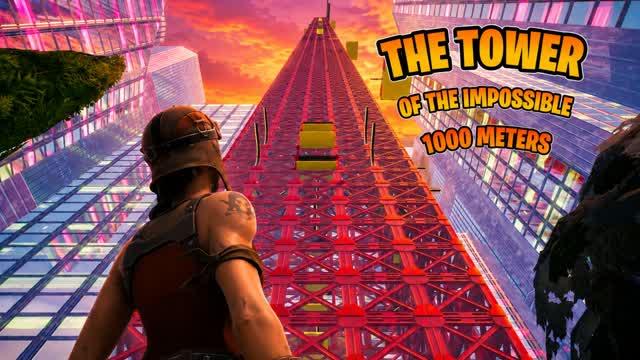 THE TOWER OF THE IMPOSSIBLE — Fortnite Creative map cover art