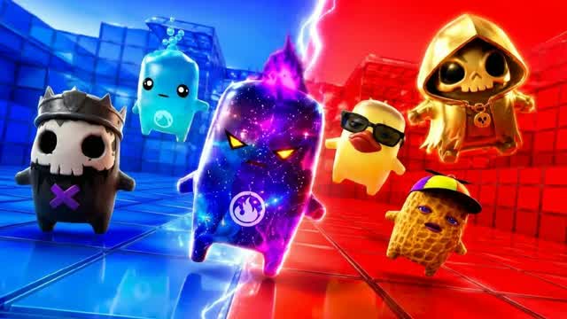 red vs blue 3646 — Fortnite Creative map cover art