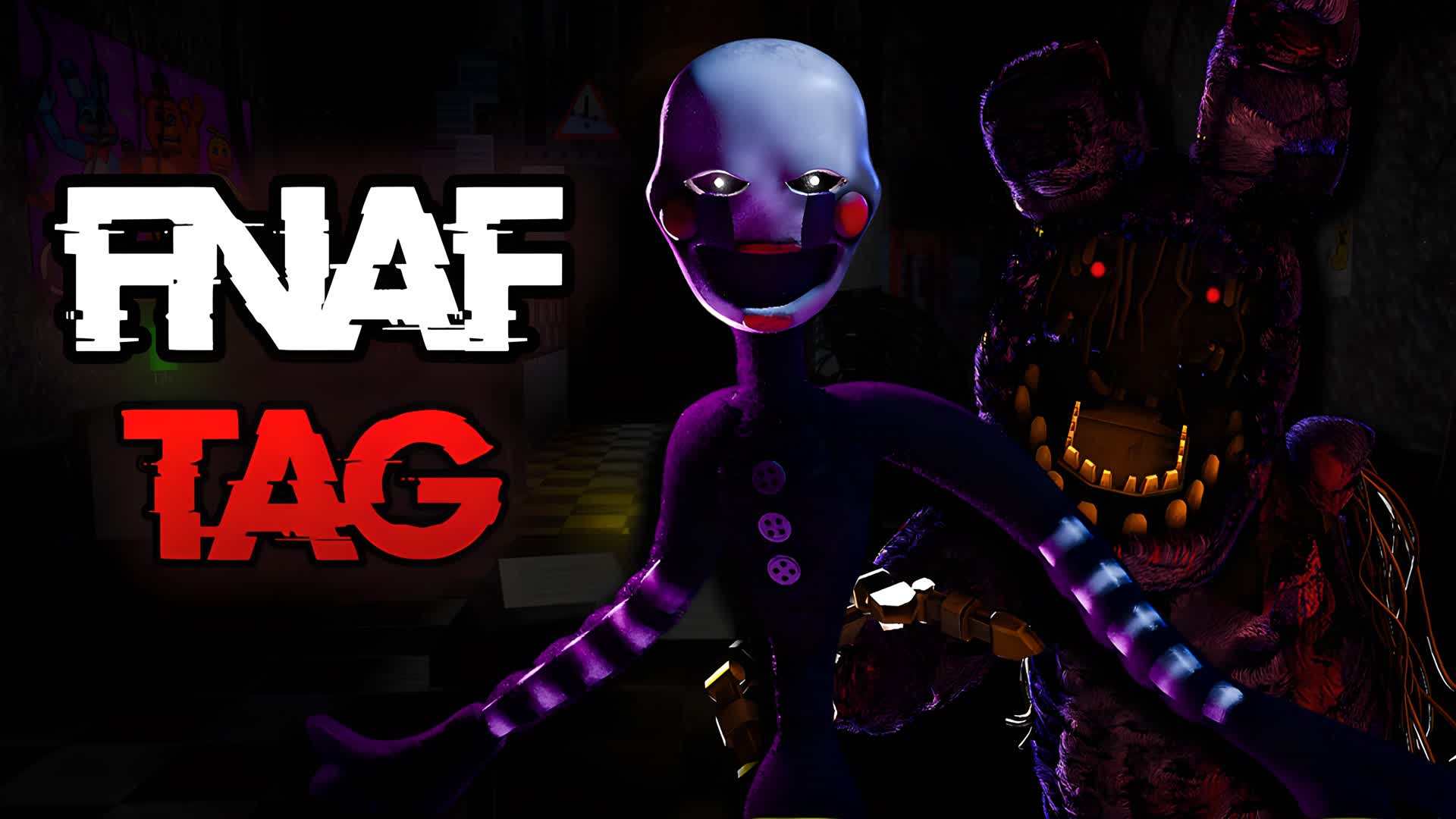 🧸FNAF TAG [HORROR]🍕(Hide And Seek) — Fortnite Creative map