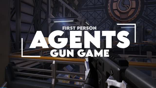AGENTS GUN GAME — Fortnite Creative map cover art