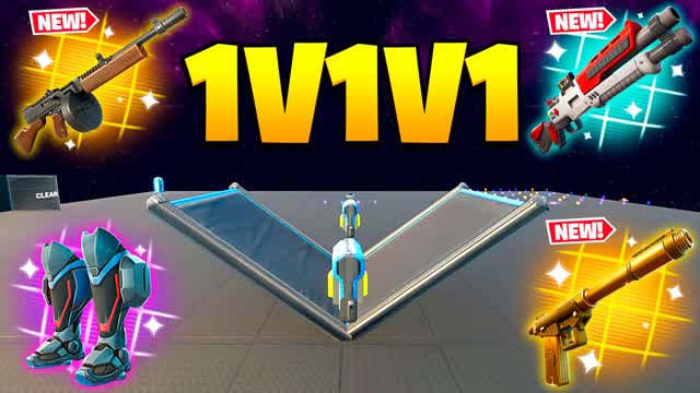 1V1V1 A FFA *NEW* — Fortnite Creative map