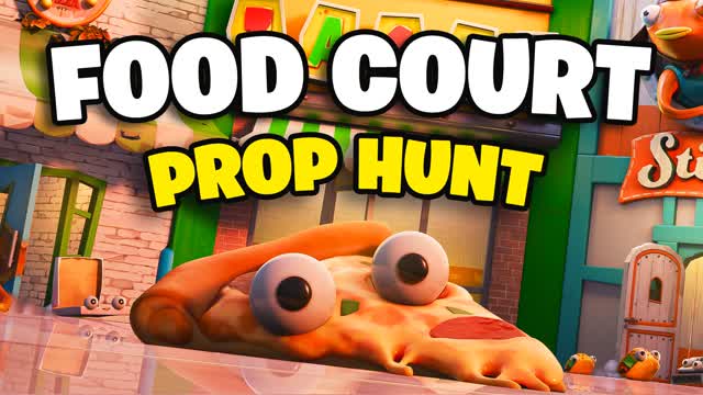Prop Hunt: Food Court — Fortnite Creative map
