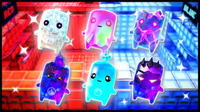 RED VS BLUE SOLAR GRID 🔴🔵 — Fortnite Creative map cover art