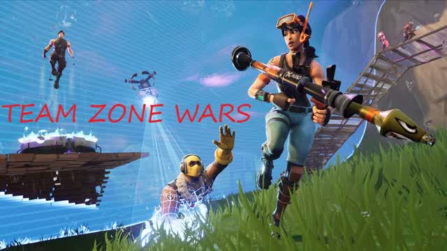 TEAM ZONE WARS — Fortnite Creative map cover art