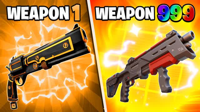 ⭐COLD WINTER GUN GAME 🎯 ONE SHOT — Fortnite Creative map