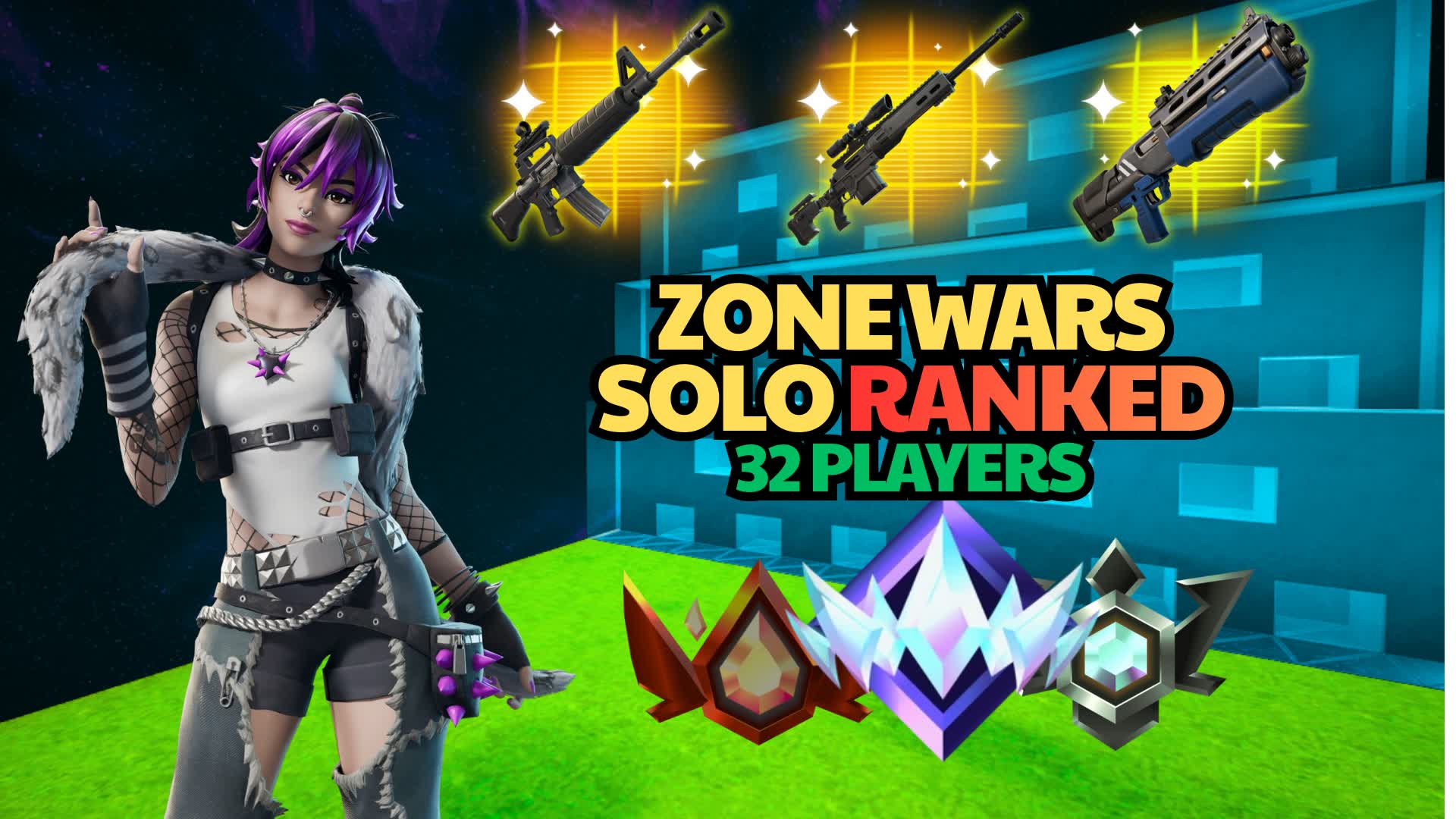 CLASSIC ZONE WARS - CHAPTER 7 — Fortnite Creative map