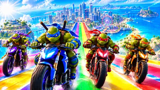 DRIVE IN THE CAR RACE - CAR GAME — Fortnite Creative map cover art