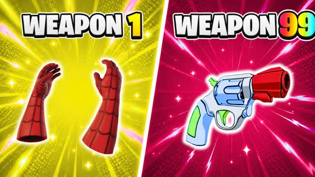 GUN GAME ADVENTURE 🔫 PIOU PIOU — Fortnite Creative map