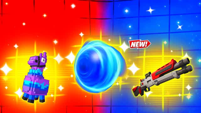 RED VS BLUE BIG PICTURE 🔴🔵 — Fortnite Creative map cover art