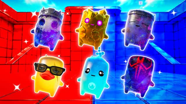 RED VS BLUE FIREBRAND 🔴🔵 — Fortnite Creative map cover art