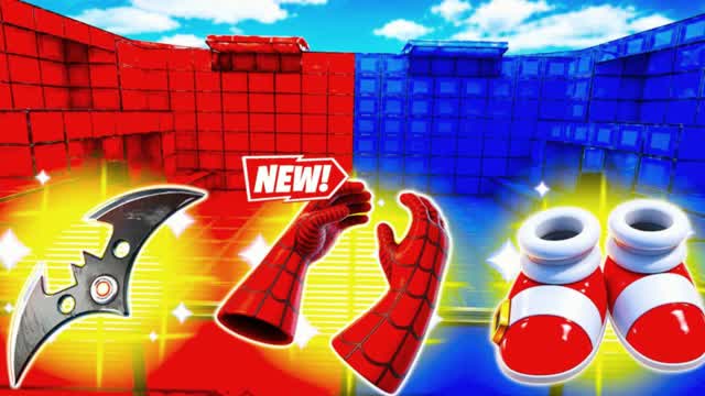 RED VS BLUE RUMBLE🔴🔵12BN98 — Fortnite Creative map