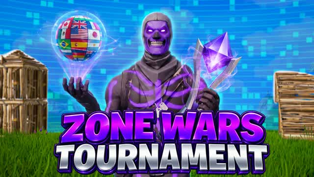 ZONE WARS TOURNAMENT — Fortnite Creative map cover art