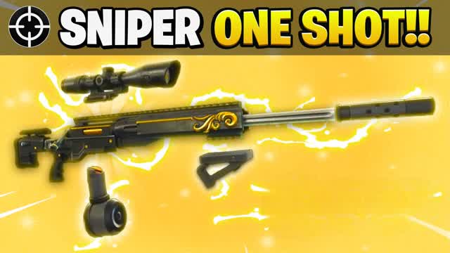 DRIVING WILD SNIPER ONE SHOT 🎯 — Fortnite Creative map