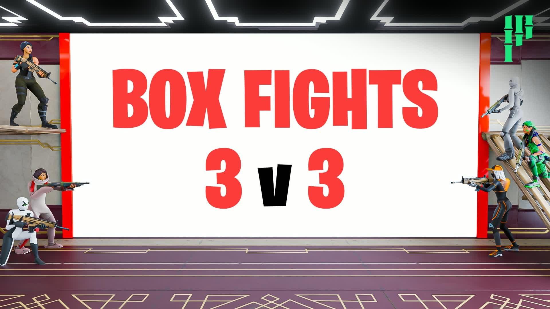 PANDVIL Box Fights (3v3) 📦 — Fortnite Creative map
