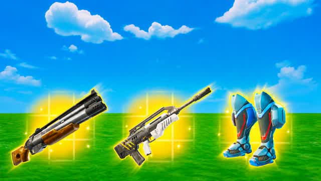 1v1 NEW SEASON 3 WEAPONS — Fortnite Creative map