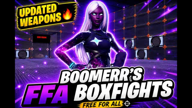Boomerr FFA Boxfight — Fortnite Creative map cover art