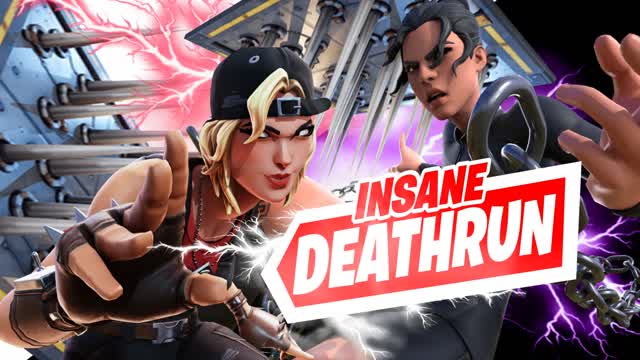 Deathrun of Insanity — Fortnite Creative map cover art