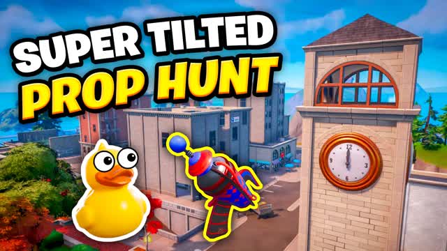 SUPER TILTED PROP HUNT ⭐ — Fortnite Creative map