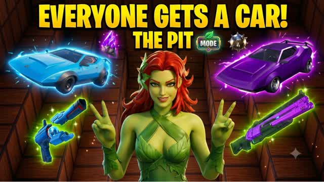 The Pit: Chop Shop [All Weapons] — Fortnite Creative map