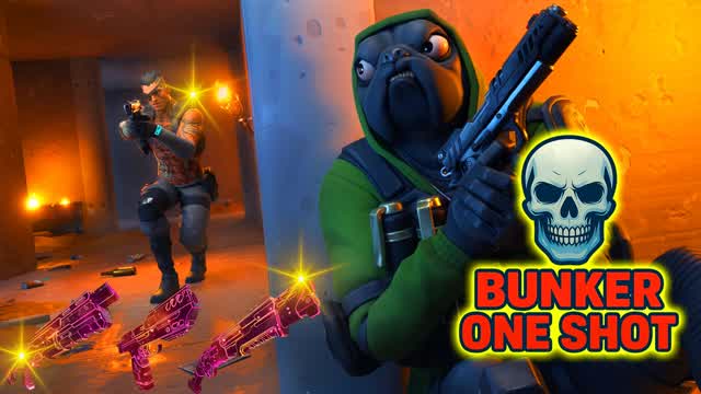 BUNKER ONE SHOT — Fortnite Creative map