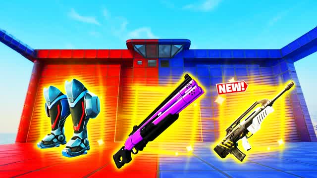 SECRET RED VS BLUE🔴RVB🔵(UNC) — Fortnite Creative map
