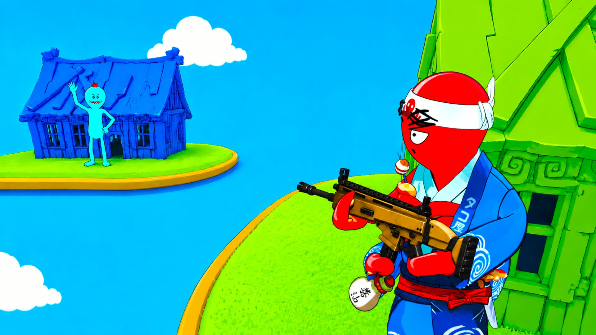 HOME WARS — Fortnite Creative map