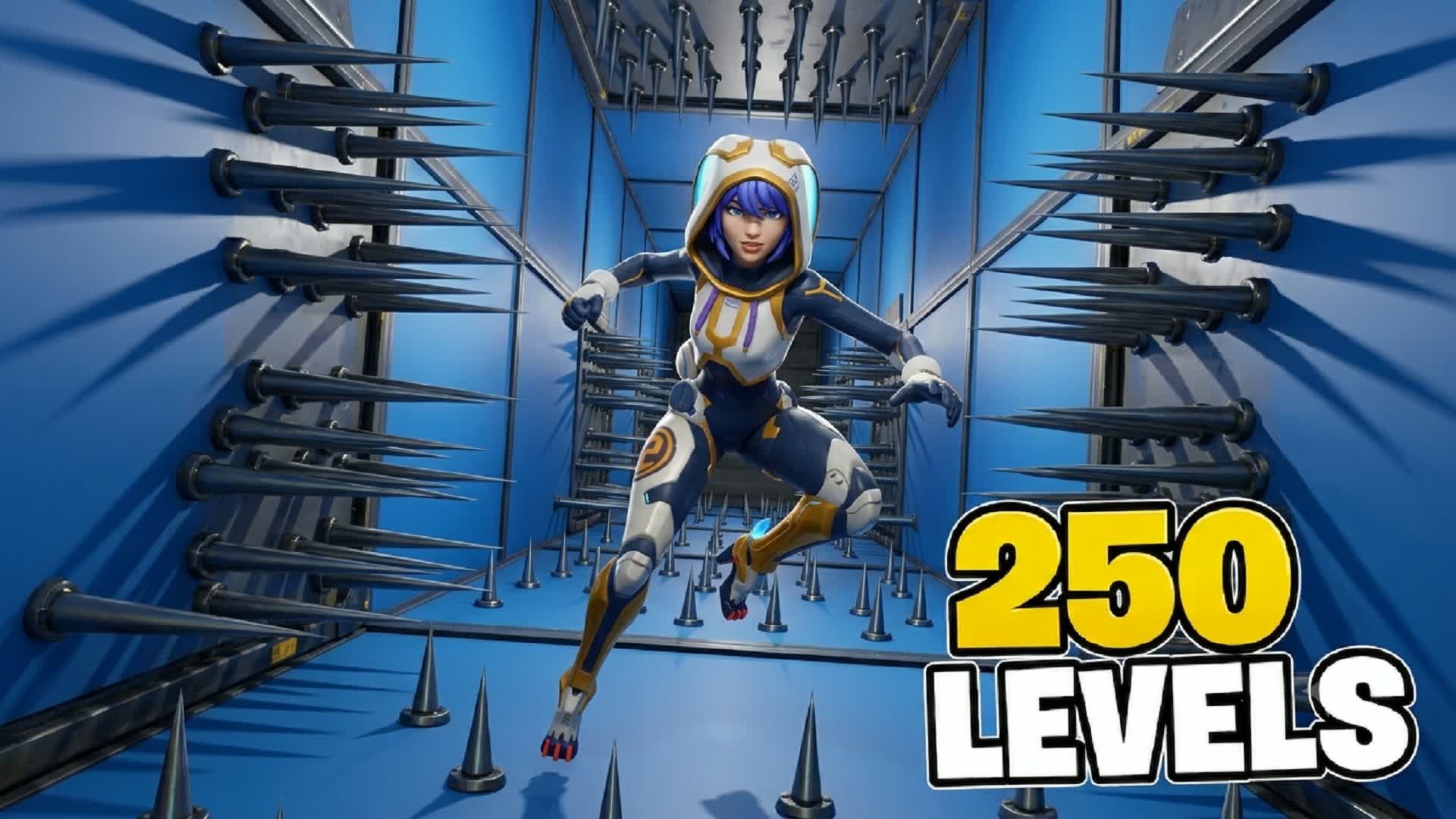 350 BEST DEATH RUN PARKOUR 07A — Fortnite Creative map