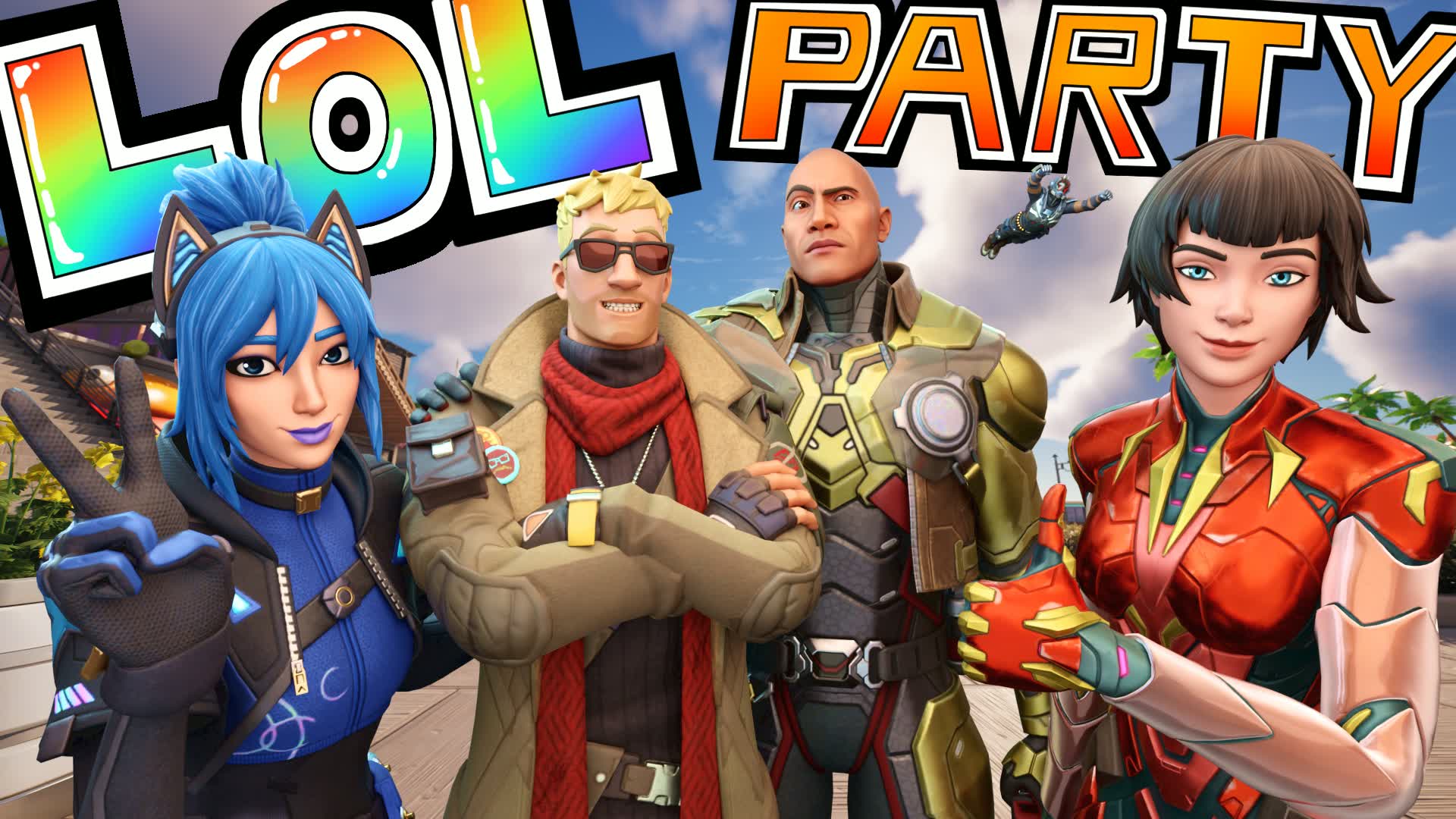 🎉LOL Party🎉 — Fortnite Creative map
