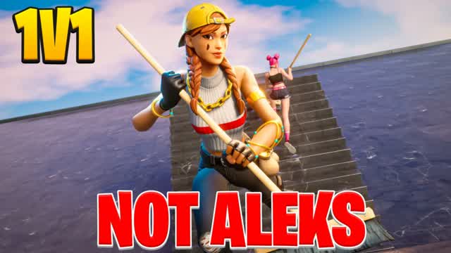 1V1 BUILD FIGHTS (Not Aleks) — Fortnite Creative map cover art