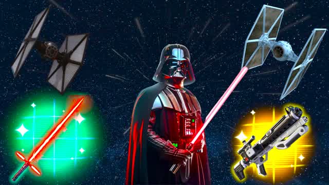 STAR WARS COMBAT FIGHT FFA — Fortnite Creative map cover art
