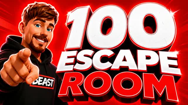 100 HOME ESCAPE ROOM🏠 — Fortnite Creative map
