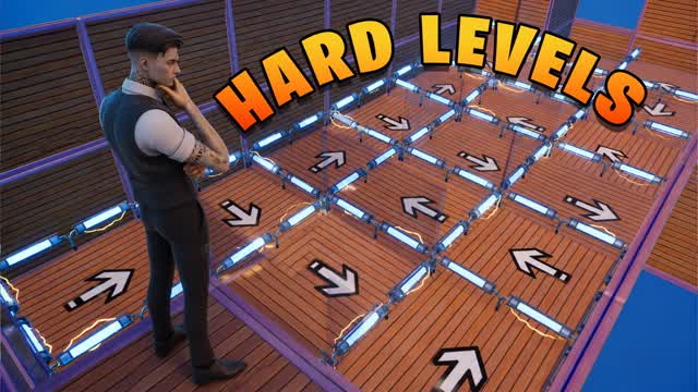 9 OG HARD LEVELS PARKOUR — Fortnite Creative map cover art