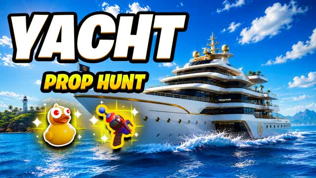 YACHT PROP HUNT HIDE AND SEEK ESCONDITE — Fortnite Creative map