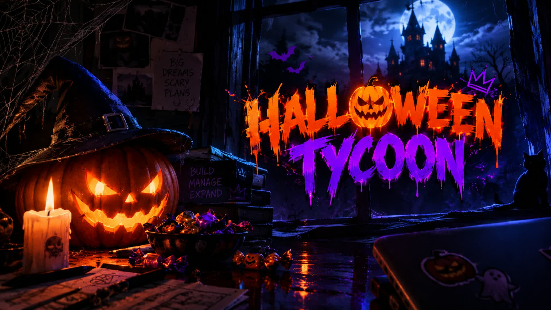 Halloween Tycoon — Fortnite Creative map
