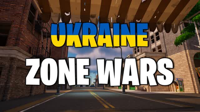 UKRAINE ZONE WARS 🌻 — Fortnite Creative map cover art
