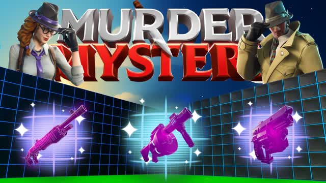 MURDER MYSTERY PIT - FAA — Fortnite Creative map cover art