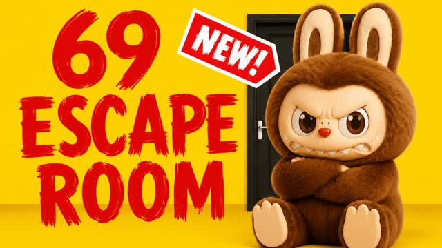 🚪69 LEVEL ESCAPE ROOM 🧠 🧠 — Fortnite Creative map