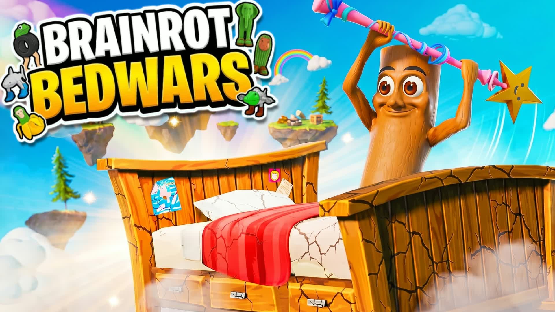Bed wars Brainrot FFA — Fortnite Creative map