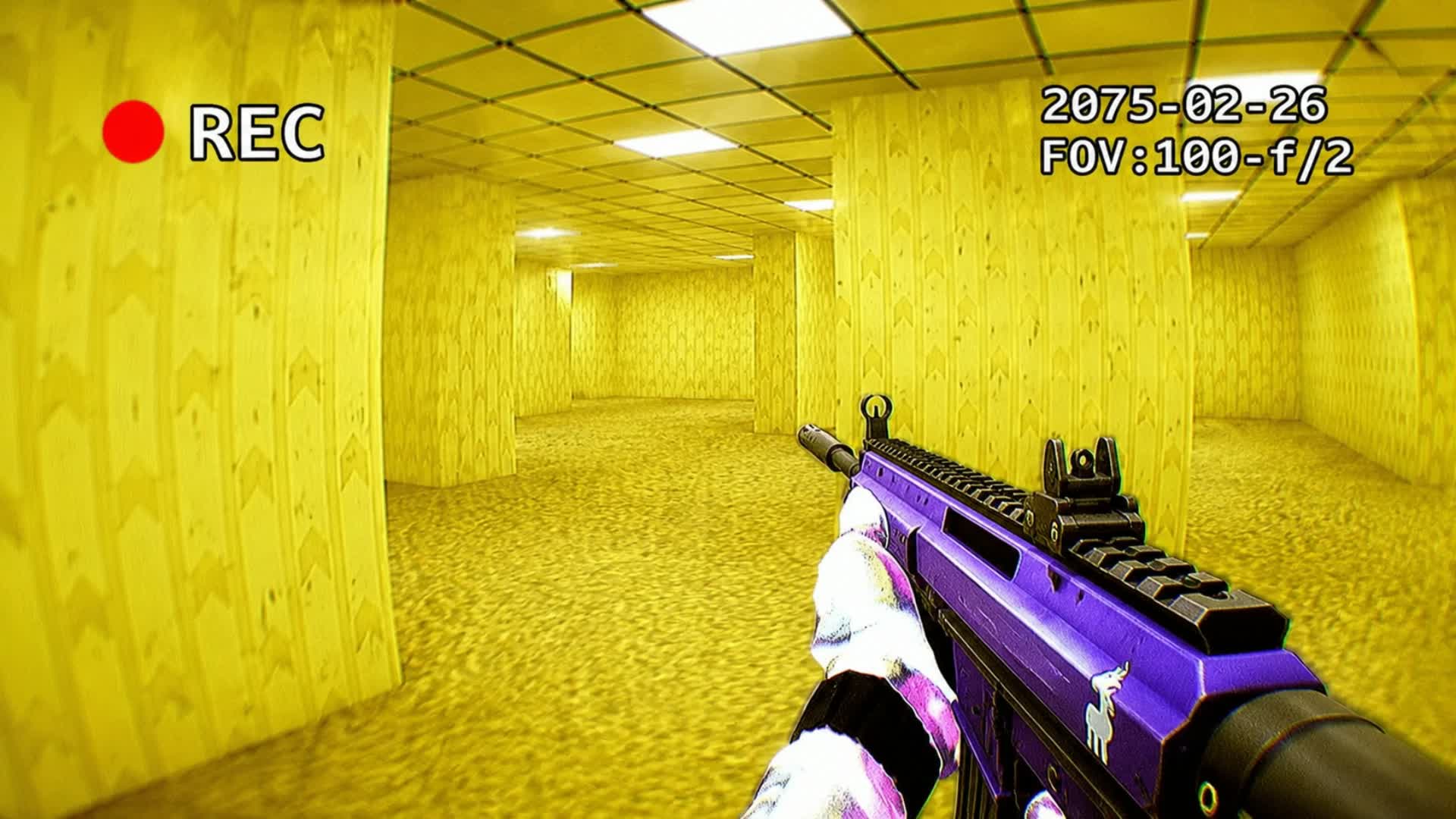 BACKROOMS 🎯GUN GAME — Fortnite Creative map
