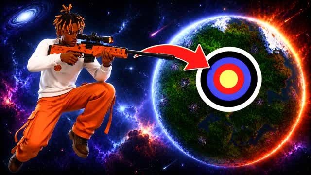 🎯JUICE TRICKSHOT PARKOUR 125 LEVELS!! — Fortnite Creative map cover art