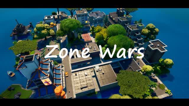Zone Wars — Fortnite Creative map cover art