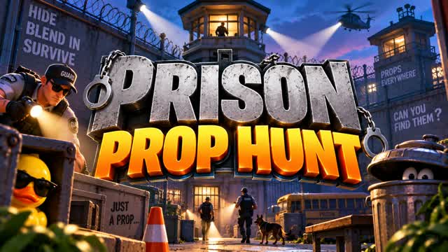PRISON PROP HUNT — Fortnite Creative map