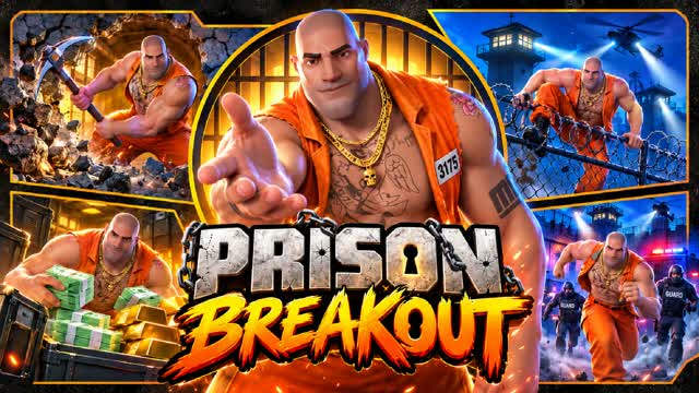 PRISON BREAKOUT [ROGUELIKE] — Fortnite Creative map