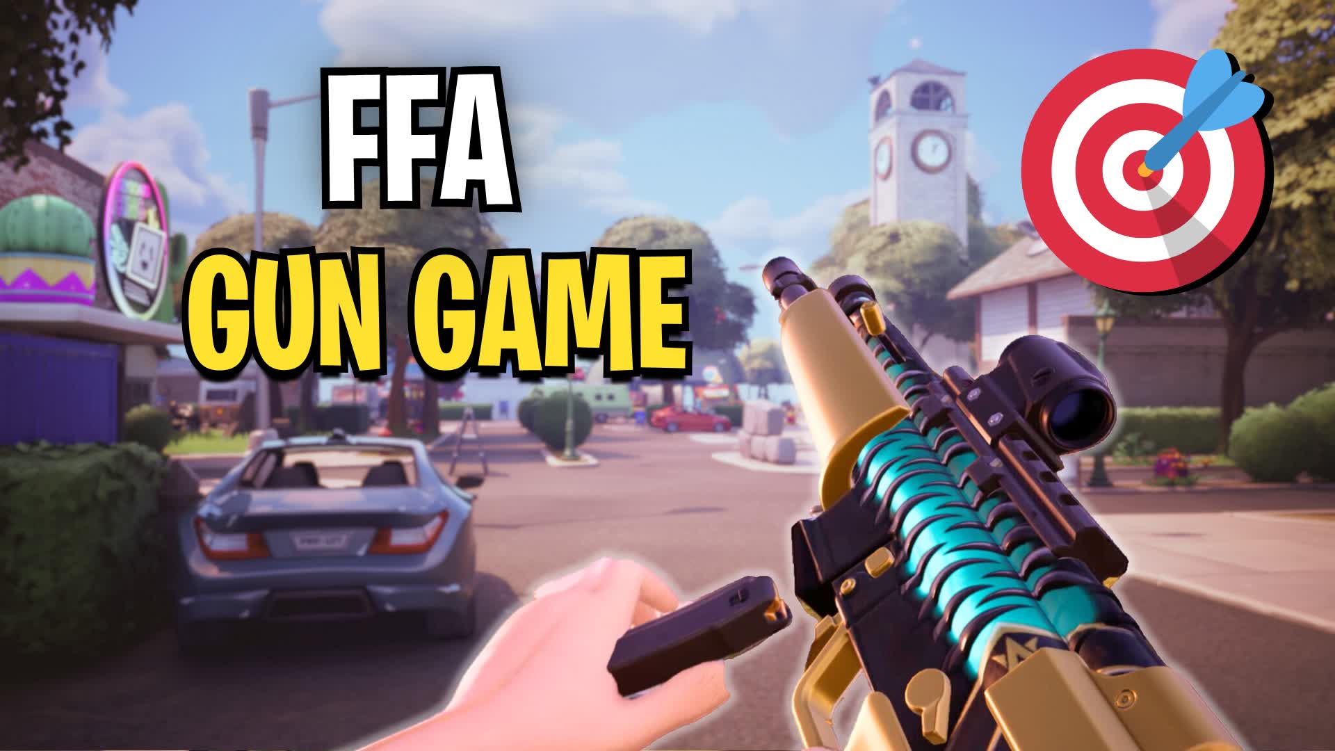 🏆INFINITE FFA GUN GAME🏆 — Fortnite Creative map