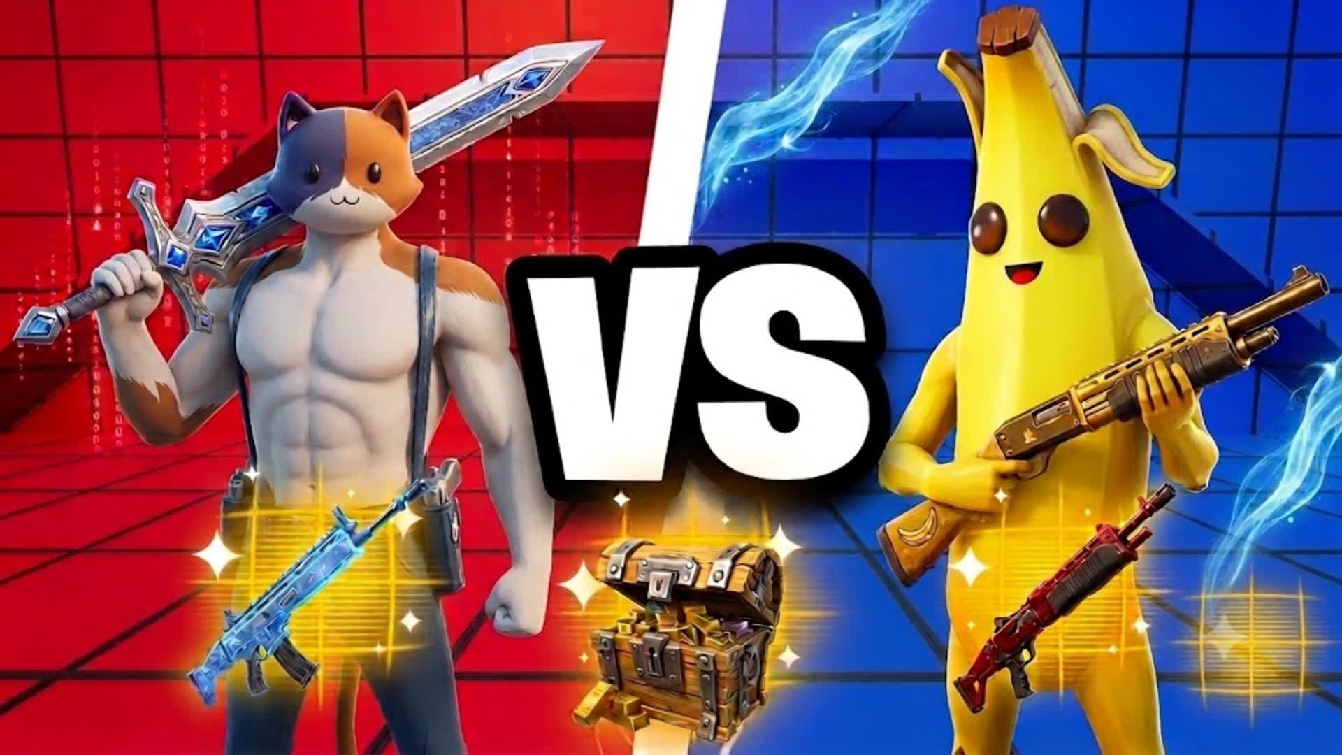 Red Vs Blue With Every Gun — Fortnite Creative map