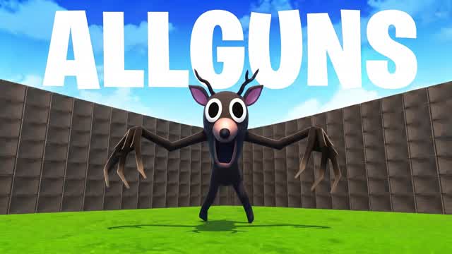 LOL ALLGUNS FUNNY — Fortnite Creative map cover art